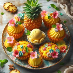 Quick and easy pineapple desserts