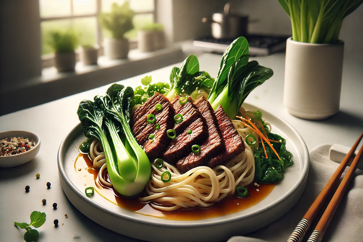 What does beef noodles contain?