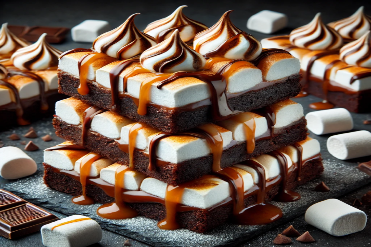 brownies with marshmallow fluff