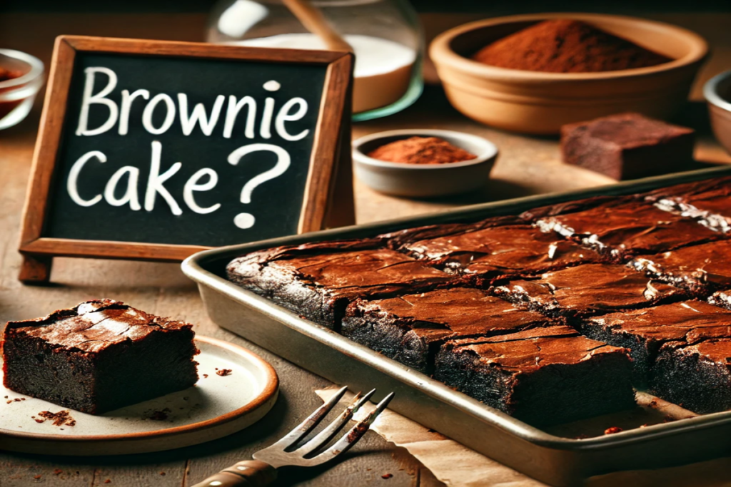 Why Brownies Are Called Cake