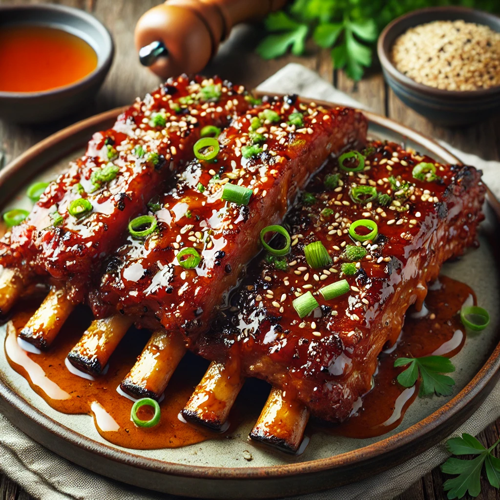 honey and garlic ribs