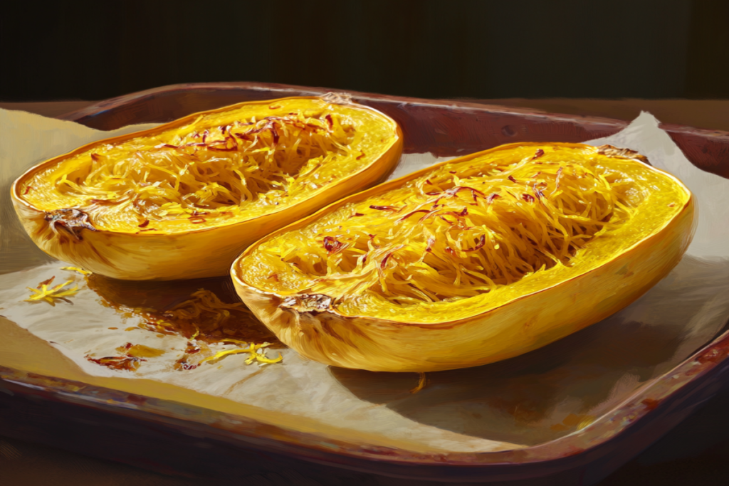 Do you have to cut spaghetti squash in half before cooking it?
