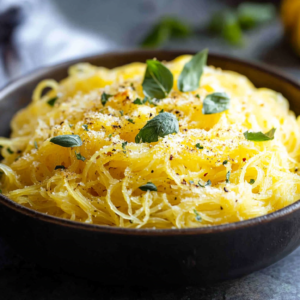 What temperature to roast spaghetti squash?