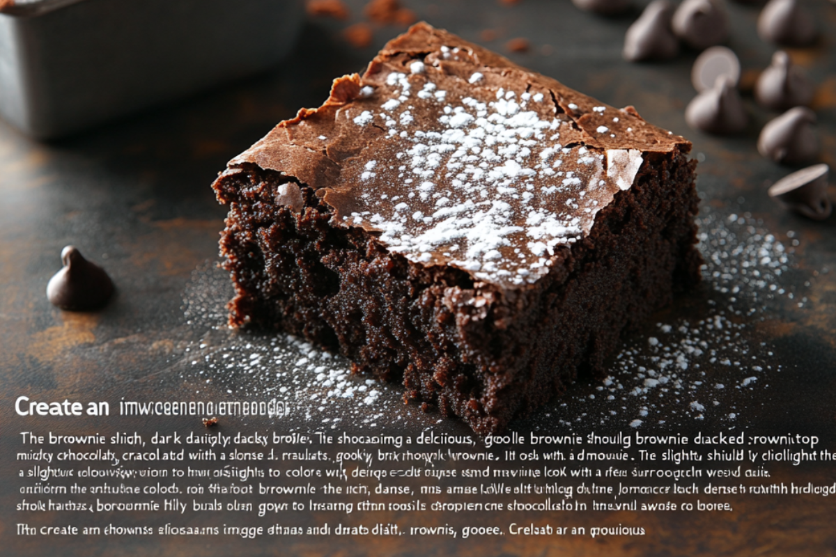 What is different about fudgy brownie?