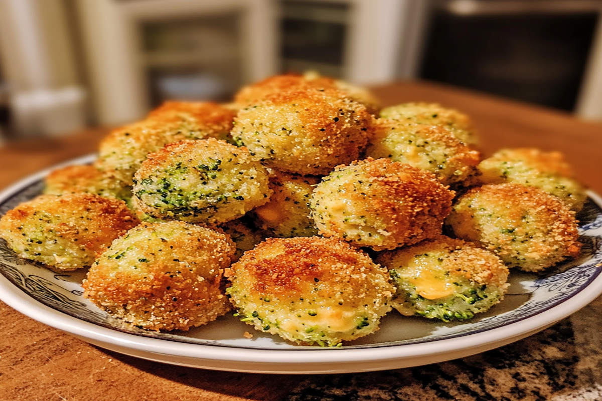 What are the yellow balls on broccoli?