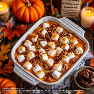 What is sweet potato casserole made of?