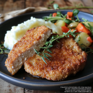 How to fry pork chops so they are tender and juicy?