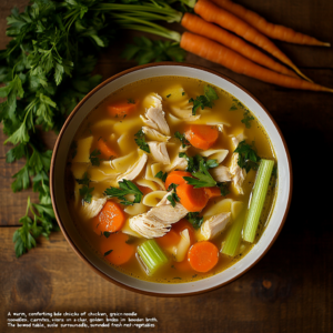 Is chicken noodle soup healthy?