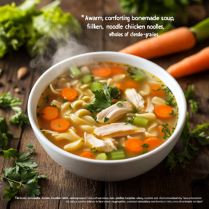 Is chicken noodle soup healthy?