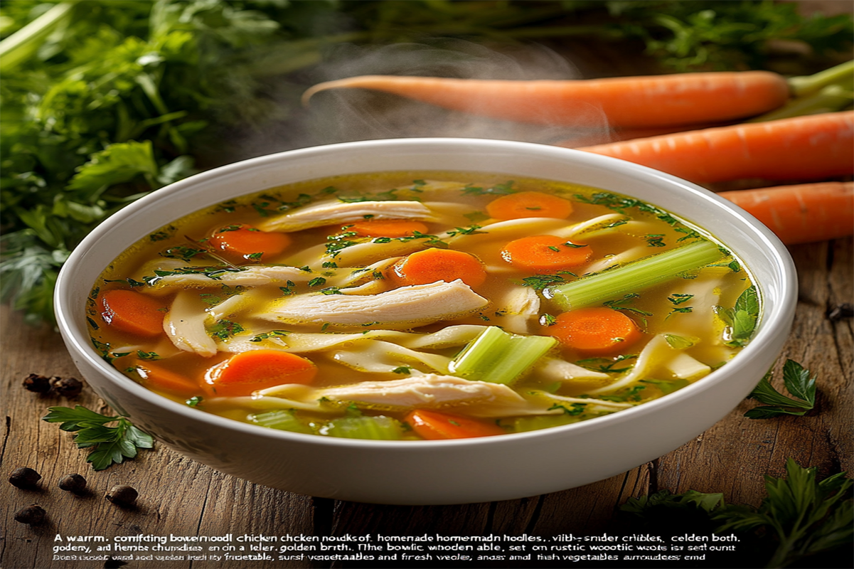 Is chicken noodle soup healthy?