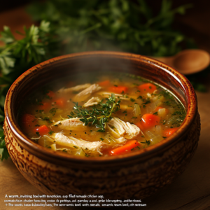 What can I add to chicken soup for more flavour?