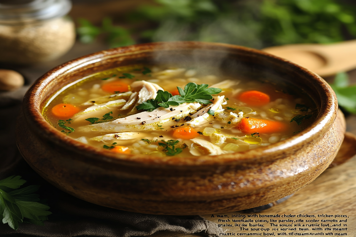 What can I add to chicken soup for more flavour?