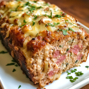 Chicken Cordon Bleu Meatloaf