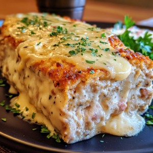 What is the blue in chicken cordon bleu?