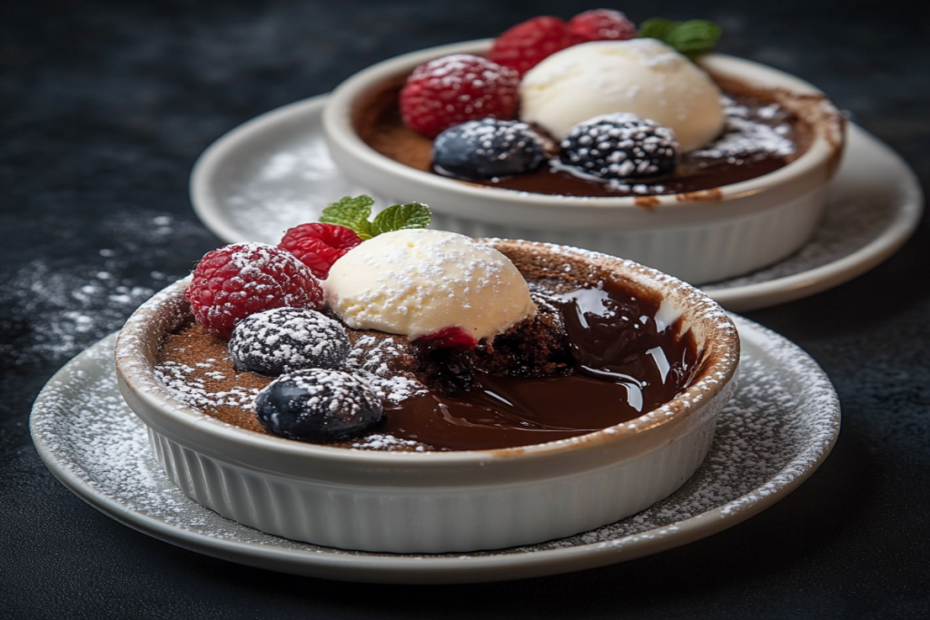 Is lava cake just undercooked cake?