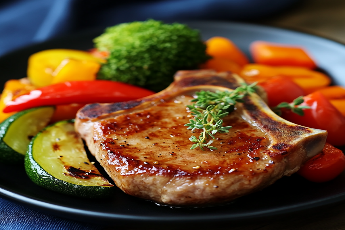 What is the secret to making tender pork chops?