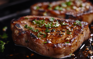 What is the best method to cook pork chops?