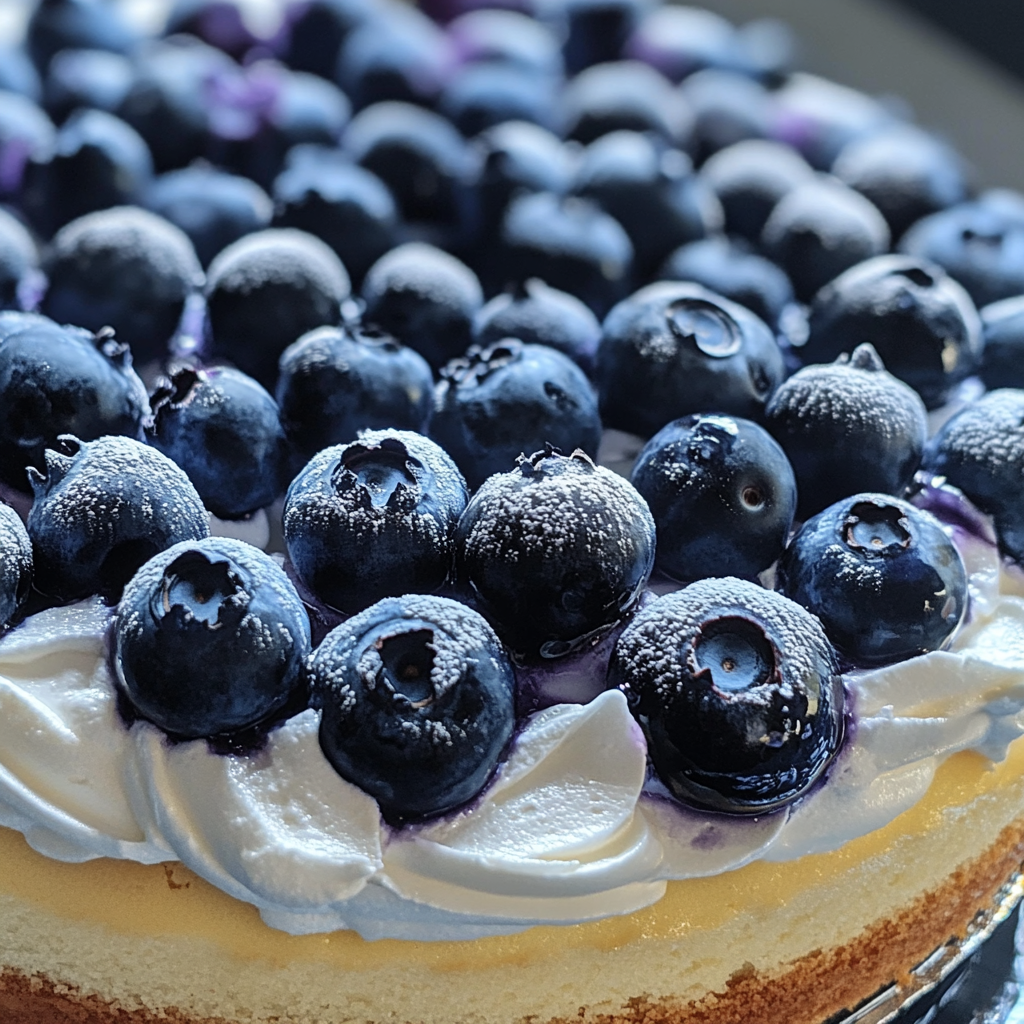 How does blueberry cake taste?