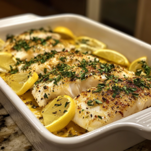 Mediterranean Baked Fish