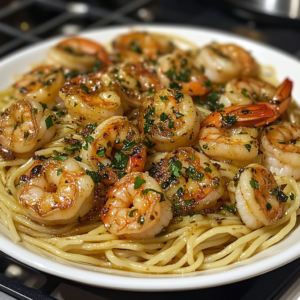What is Red Lobster shrimp scampi made of?