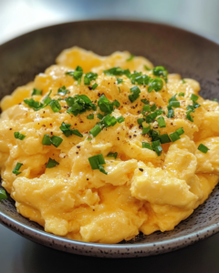 What is the trick to scrambled eggs?