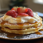 What does tres leches pancake taste like?