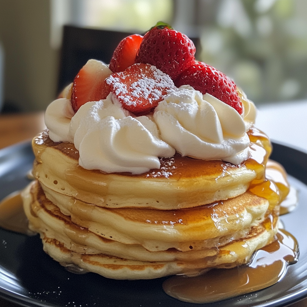 What does tres leches pancake taste like?