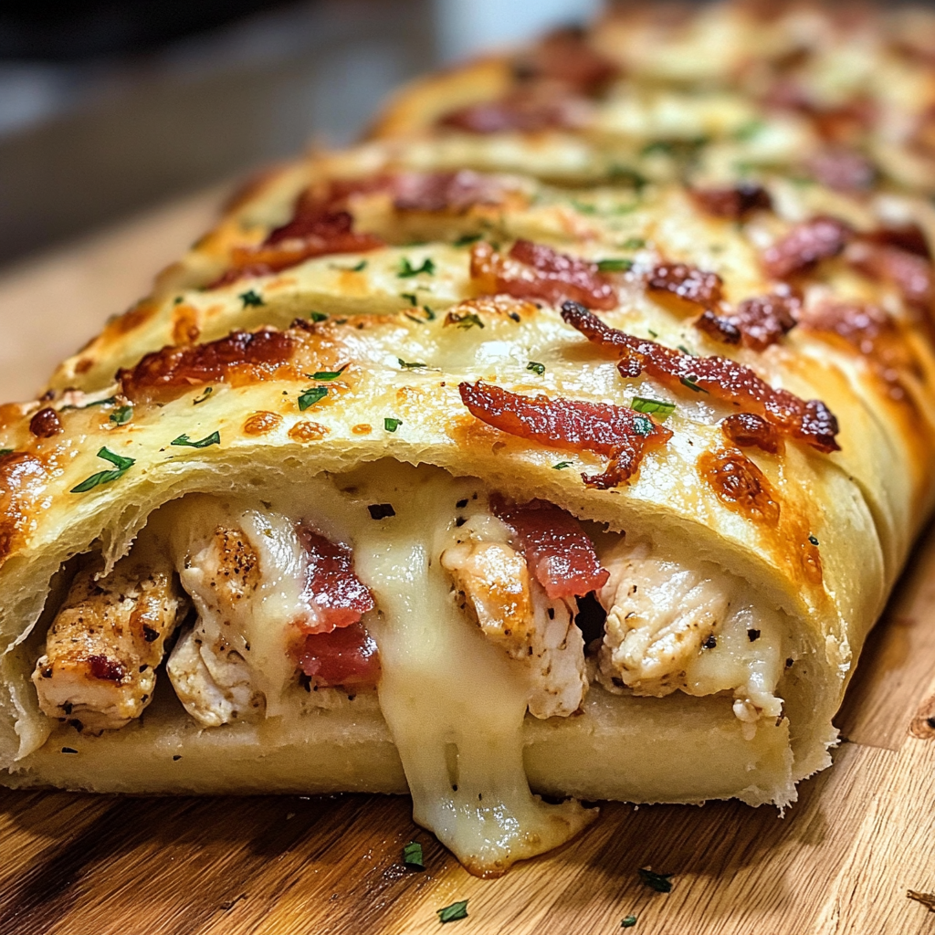 What is chicken bacon ranch made of?