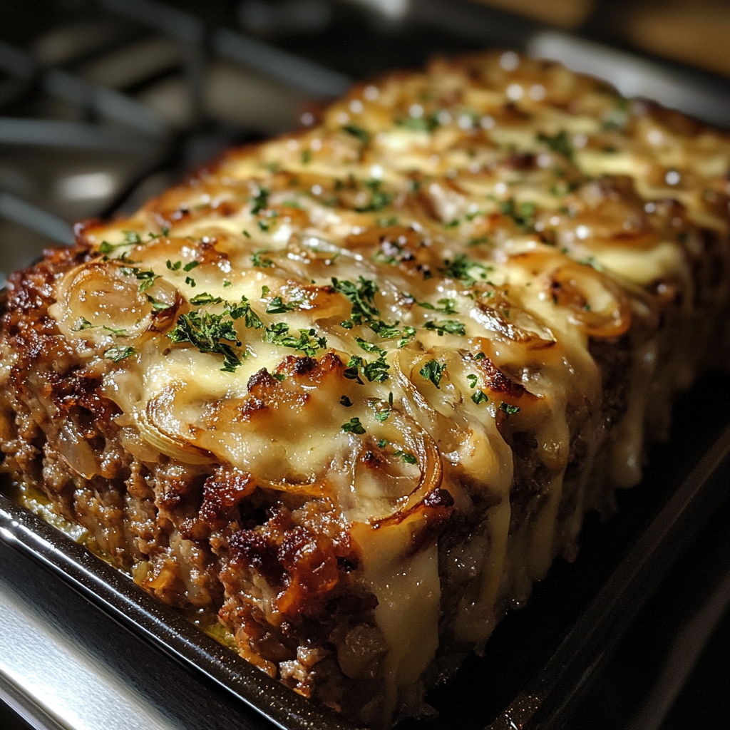 french onion meatloaf