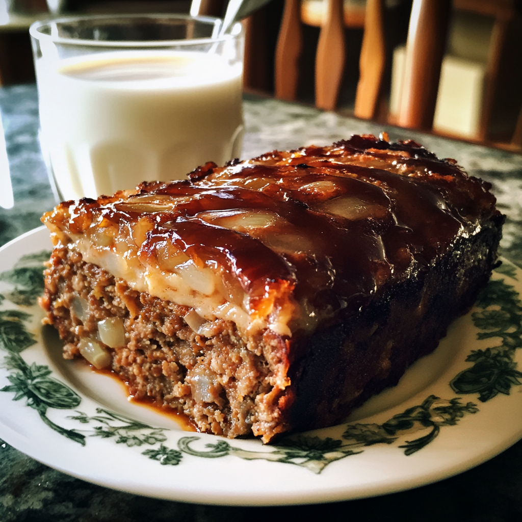 Why milk instead of water in meatloaf?