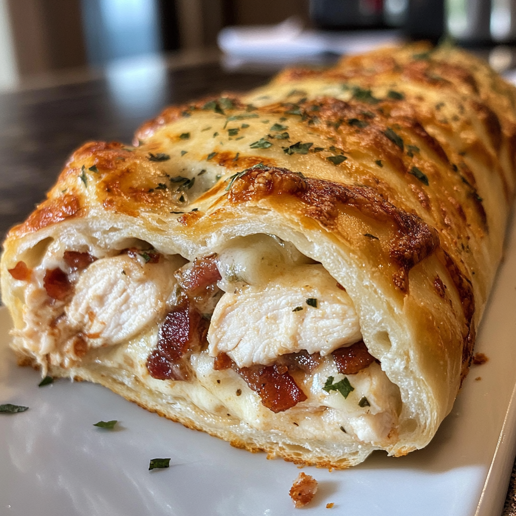 What is chicken bacon ranch made of?